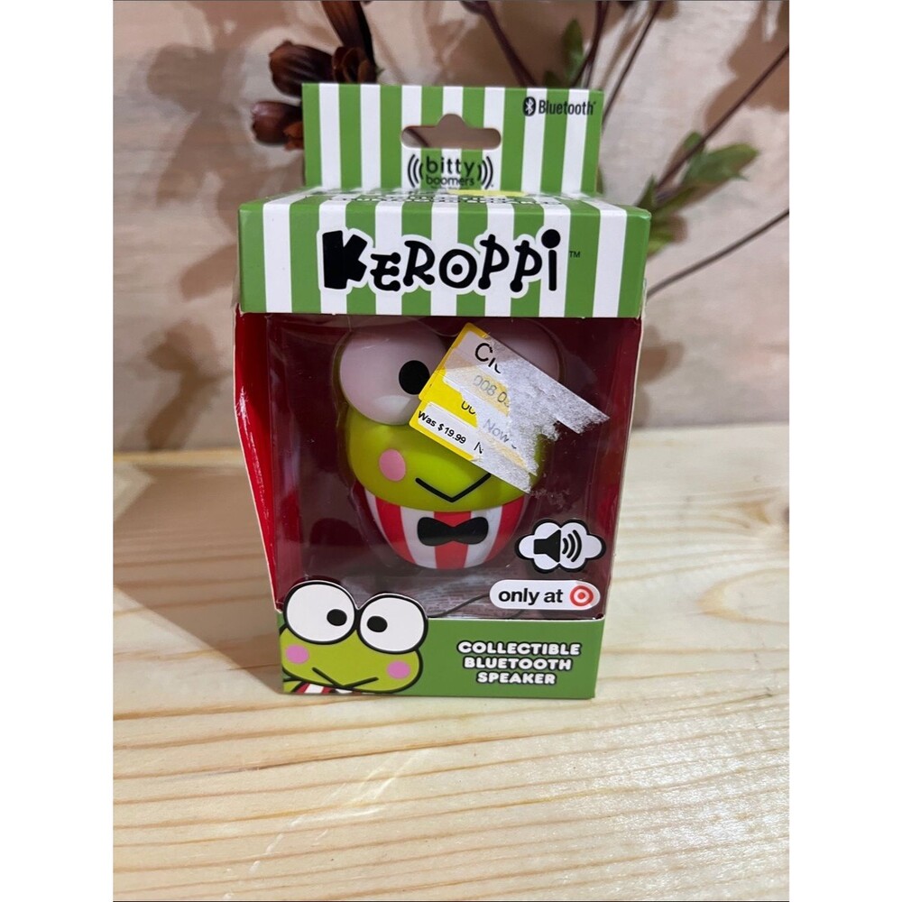 Target Keroppi Collectible Bluetooth Speaker - Green, White, Red, Black, Pink